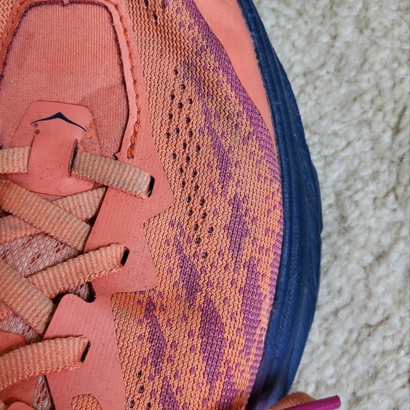 Hoka Vibrant Orange Running Shoes.  Size 7.5 - Picture 11 of 12